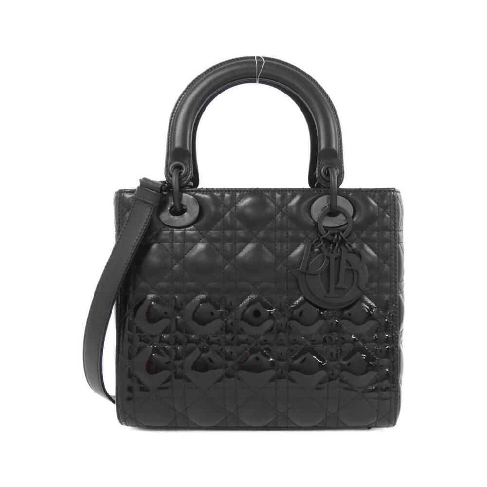 Christian Dior Lady Dior bag leather cannage black